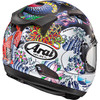 Arai Helmets #0101-17710 - Quantum-X Helmet - Oriental - Black Frost - 2XL