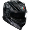 AGV #2118399004-010-XXL - K7 Helmet - Damascus - Black/Silver - 2XL