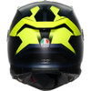 AGV #2118399004-006-L - K7 Helmet - Glimpse - Matte Black/Yellow Fluo - Large