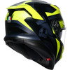 AGV #2118399004-006-L - K7 Helmet - Glimpse - Matte Black/Yellow Fluo - Large