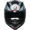 AGV #2118399004-005-L - K7 Helmet - Jaeger - Black/Silver - Large