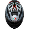 AGV #2118399004-005-XXL - K7 Helmet - Jaeger - Black/Silver - 2XL