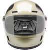 Biltwell #1006-5100-503 - Gringo SV Helmet - Tracker - Gloss Metallic Champagne/Charcoal - Medium