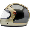 Biltwell #1006-5100-505 - Gringo SV Helmet - Tracker - Gloss Metallic Champagne/Charcoal - XL