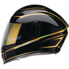 Z1R - Jackal Helmet - Foil - Black/Gold - Medium