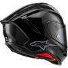 Alpinestars #8202126-1180-XL - Supertech R7 Helmet - 22.06 - Solid - Gloss Black - XL