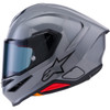 Alpinestars #8202126-1635-M - Supertech R7 Helmet - 22.06 - Solid - Gloss Gray - Medium