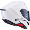 Alpinestars #8202126-2180-S - Supertech R7 Helmet - 22.06 - Solid - Gloss White - Small
