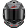 Alpinestars #8203426-1653-M - Supertech R7 Helmet - 22.06 - A-Core - Matte Black/Gray/Red - Medium