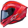 Alpinestars #8203426-3182-L - Supertech R7 Helmet - 22.06 - A-Core - Gloss Red/White - Large