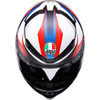 AGV #2118395016-028-S - K6 S Helmet - Timewarp - Matte Black/Red/Blue - Small