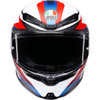 AGV #2118395016-028-M - K6 S Helmet - Timewarp - Matte Black/Red/Blue - Medium