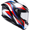 AGV #2118395016-028-XL - K6 S Helmet - Timewarp - Matte Black/Red/Blue - XL