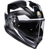 AGV #2118399004-016-XL - K7 Helmet - Glimpse - Matte Black/White - XL