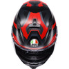 AGV #2118399004-015-M - K7 Helmet - Glimpse - Matte Black/Red - Medium