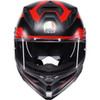 AGV #2118399004-015-XXL - K7 Helmet - Glimpse - Matte Black/Red - 2XL