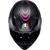 AGV #2118381004-025-XS - K3 Helmet - Syth - Matte Black/Pink - XS