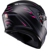 AGV #2118381004-025-M - K3 Helmet - Syth - Matte Black/Pink - Medium