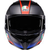 AGV #2118381004-024-S - K3 Helmet - Striga - Matte Black/Blue/Red - Small