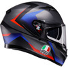 AGV #2118381004-024-XL - K3 Helmet - Striga - Matte Black/Blue/Red - XL