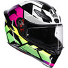 AGV #2118394018-071-M - K1 S Helmet - Punkpulse - Black/Purple/Lime - Medium