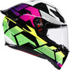 AGV #2118394018-071-M - K1 S Helmet - Punkpulse - Black/Purple/Lime - Medium