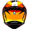 AGV #2118394018-070-XL - K1 S Helmet - Tropicrush - Black/Orange - XL