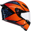 AGV #2118394018-074-XXL - K1 S Helmet - Speedarmor - Black/Orange/Blue - 2XL