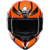 AGV #2118394018-074-XXL - K1 S Helmet - Speedarmor - Black/Orange/Blue - 2XL