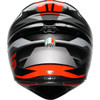 AGV #2118394018064L - K1 S Helmet - Fastlap - Black/Gray/Red - Large