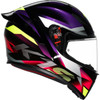 AGV #2118394018065XS - K1 S Helmet - Fastlap - Black/Purple/Pink - XS
