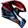 AGV #2118394018066S - K1 S Helmet - Fastlap - Black/Red/Blue - Small