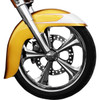 Klock Werks #KWF-01-0101 - WFB™ Benchmark Front Fender - Black - 21" - HD Touring/Trike