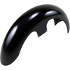 Klock Werks #KWF-01-0102 - Slicer Front Fender - Black - 16"-19" - HD Touring/Trike