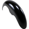Klock Werks #KWF-01-0112 - Level Front Fender - Black - 16"-19" - HD Touring/Trike
