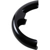 Klock Werks #KWF-02-0500S - Wrapper Front Fender - Black - 21" - HD Dyna/Softail