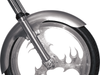 Long Flared Front Fender -  For 120/70-21 Wheel - 5.5" W x 37.5" L