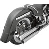 Klock Werks #KWF-02-0302 - 4" Stretched Rear Fender - Frenched - HD Softail '99-'17