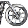 RWD V-twin #RWD-50137 - Custom Dresser Front Fender for 21" Wheel - Steel - LS-2 Style - 5.5" W x 43" L