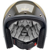 Biltwell #1001-589-206 - Bonanza Helmet - Scallop - Metallic Charcoal/Champagne - 2XL