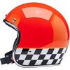 Biltwell #1001-590-201 - Bonanza Helmet - Competition - Orange - XS