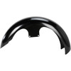 Klock Werks #KWF-03-0017 - Slicer Front Fender - Black - 19" - HD Dyna/Softail