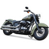 Klock Werks #KWF-02-0399 - Benchmark Front Fender - Black - 16"-19" - HD Softail