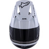 Alpinestars #8300826-1546-S - SM3 Helmet - Radium - Gloss Black/White/Gray - Small