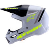 Alpinestars #8300826-9510-XXL - SM3 Helmet - Radium - Matte Gray/Black/Yellow Fluo - 2XL