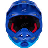 Alpinestars #8301023-7282-XXL - Supertech M10 Helmet - Flood - MIPS® - Blue/Black Carbon - 2XL