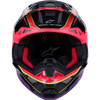 Alpinestars #8301223-3145-L - Supertech M10 Helmet - MIPS® - Era - Gloss Pink/Violet/Yellow Fluo - Large