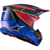 Alpinestars #8301223-7356-XS - Supertech M10 Helmet - MIPS® - Era - Gloss Blue/Red/Yellow Fluo - XS