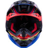 Alpinestars #8301223-7356-L - Supertech M10 Helmet - MIPS® - Era - Gloss/Blue/Red/Yellow Fluo - Large