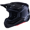 Alpinestars #8301426-1180-S - SM7 Helmet - Solid - Gloss Black - Small